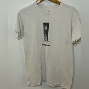 Y2K Mac Miller Swimming Album Tour Graphic T-Shirt White M